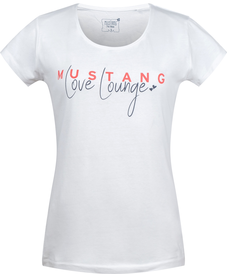 

T-shirt damski bawełniany Mustang r. S