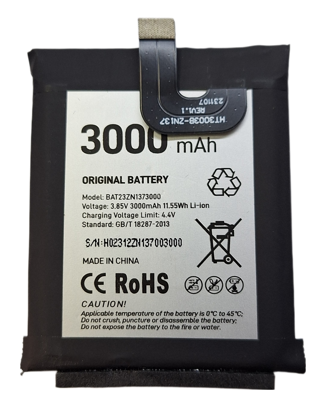 Oryginalna Bateria Doogee S Mini BAT23ZN1373000