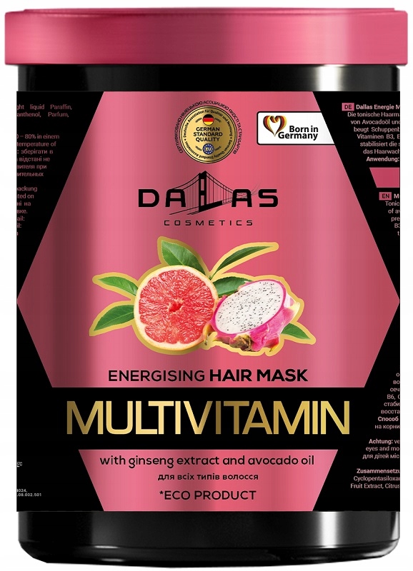 

Dalas Miltivitamin maska do włosów żeń-szeń 1000ml