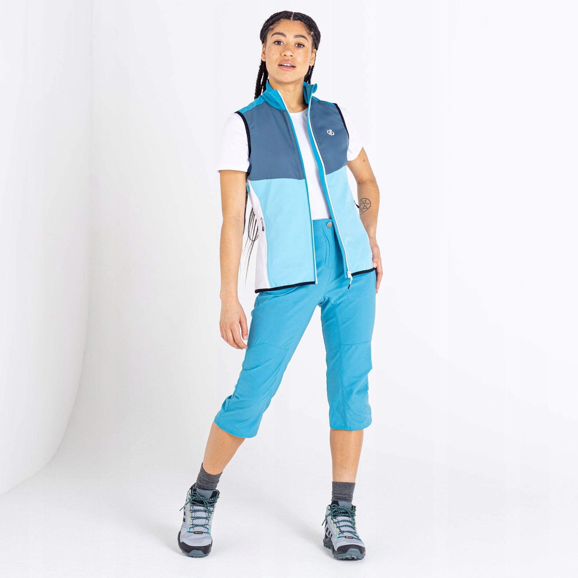 Dare 2b - Damskie spodnie trekkingowe 3/4 Melodic II Marka Dare2b