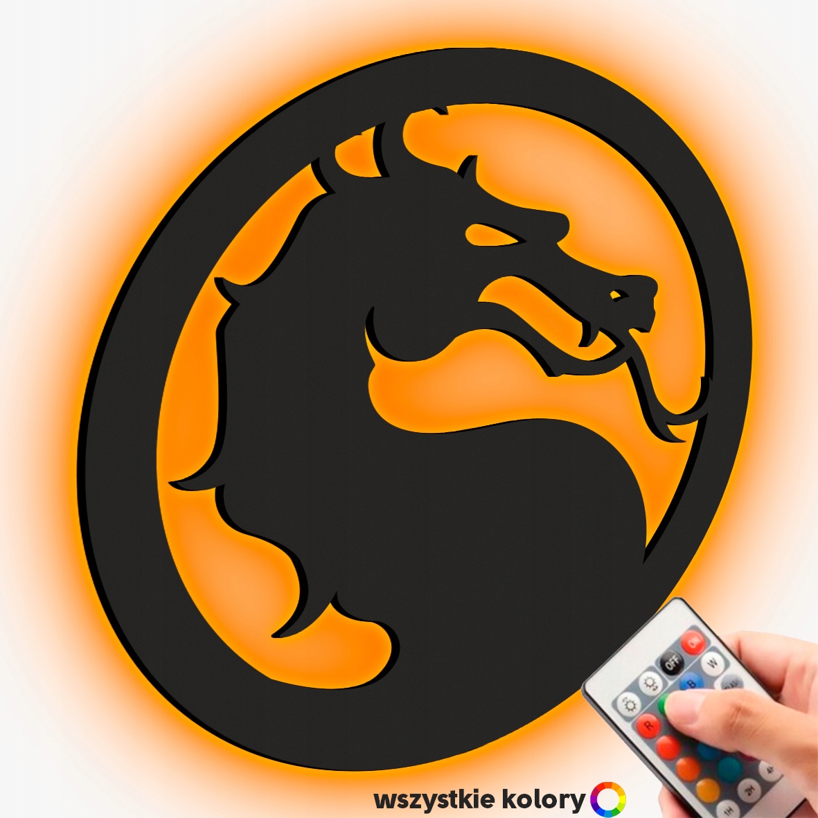 Dřevěný obraz Mortal Kombat Nástěnná Dekorace 3D obraz