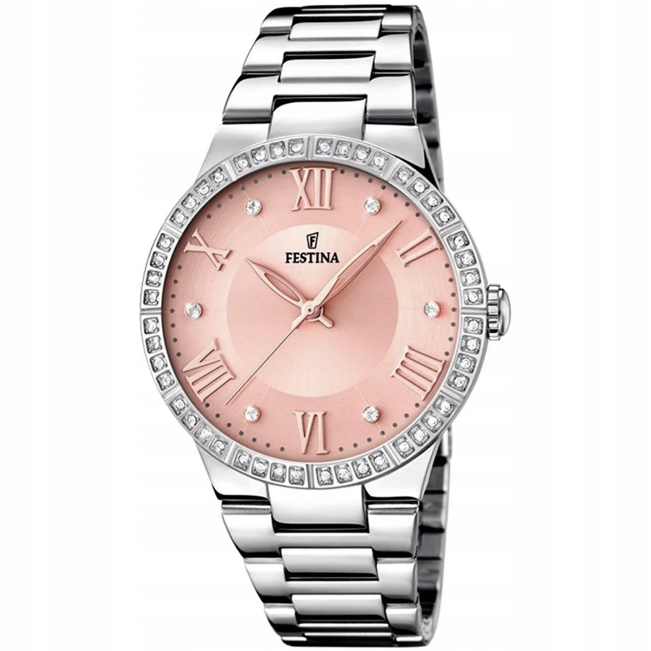 Dámské hodinky Festina F16719-3 stříbrné