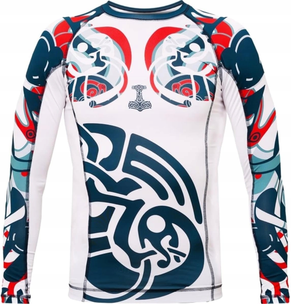 Męska koszulka treningowa Rash Guard długi rękaw do Bjj Mma rozmiar S