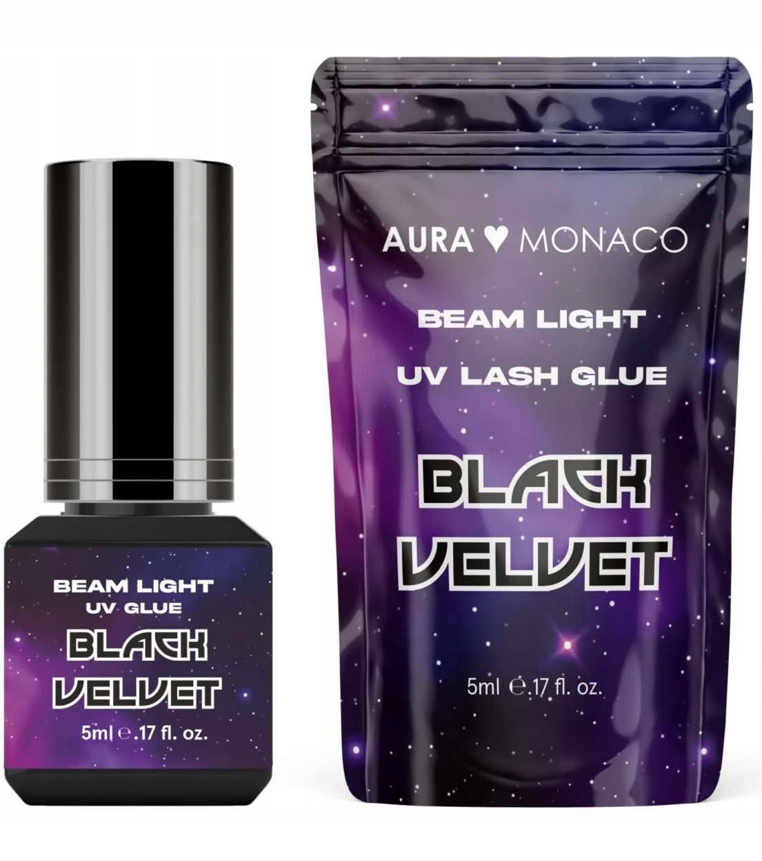Lepidlo Uv Black Velvet Aura Monaco