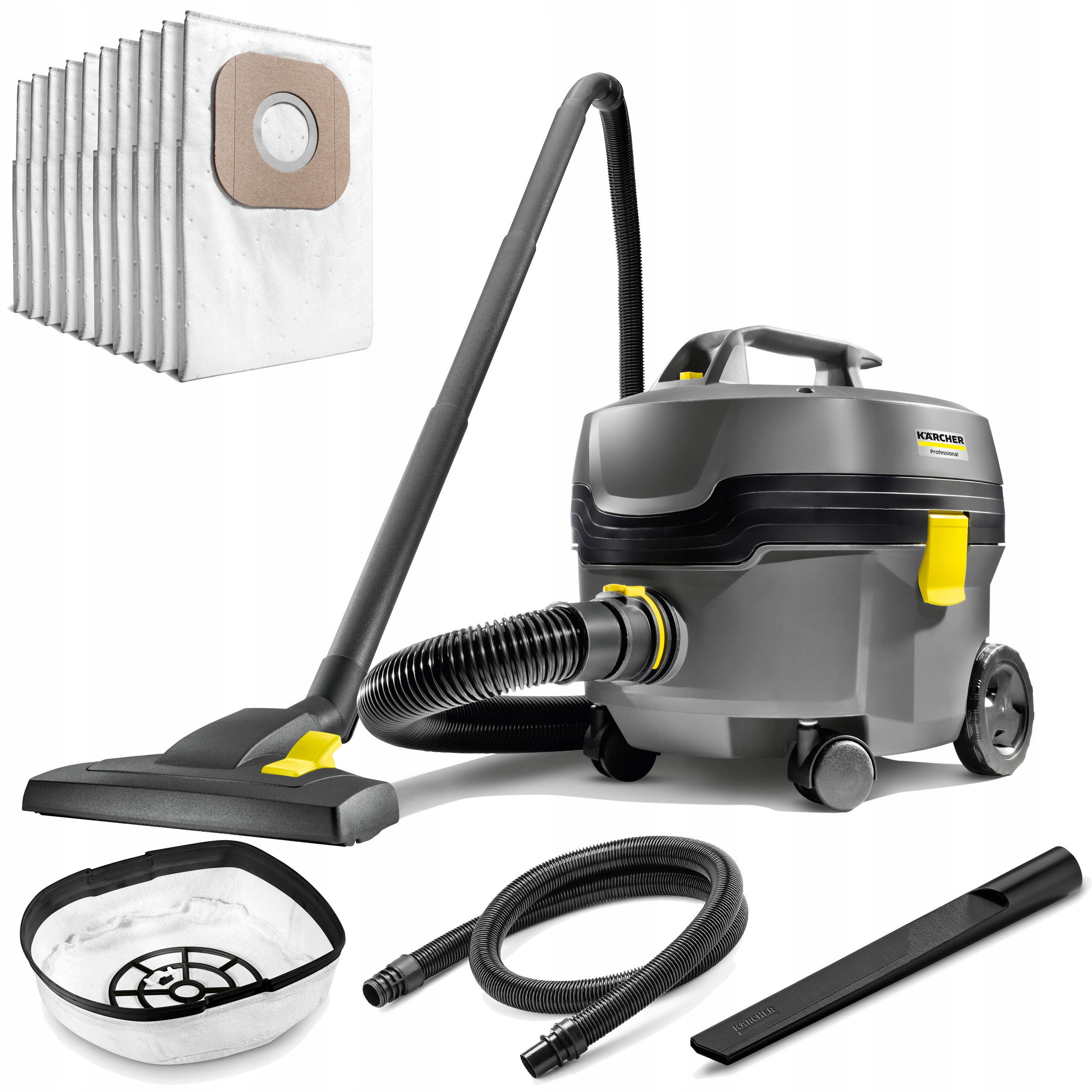 Odkurzacz Biurowy Cichy Uniwersalny Karcher T 7/1 Classic Profesjonalny