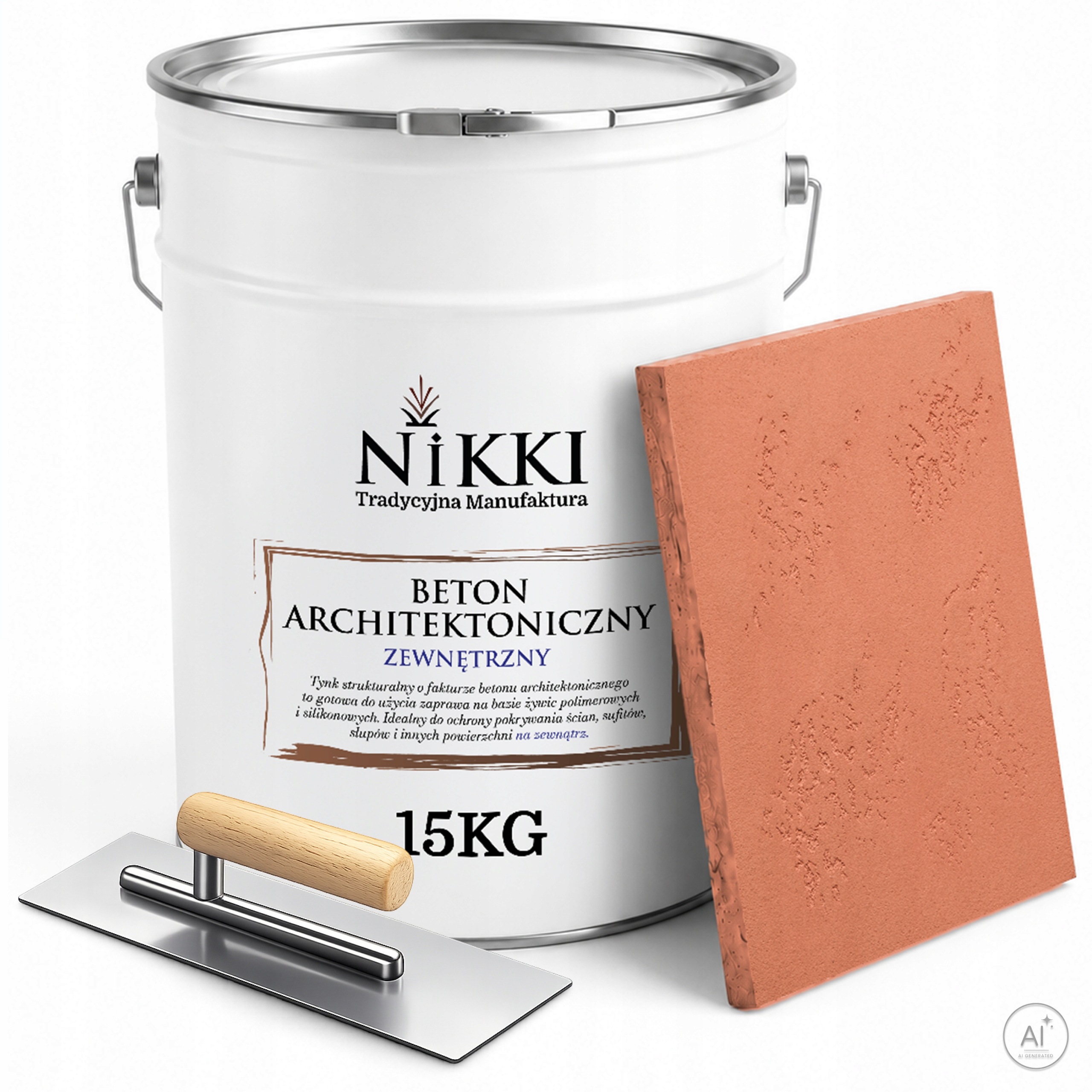 Dekorativní venkovní architektonický beton 10 m2 15 kg Pudrová Růžová Paca