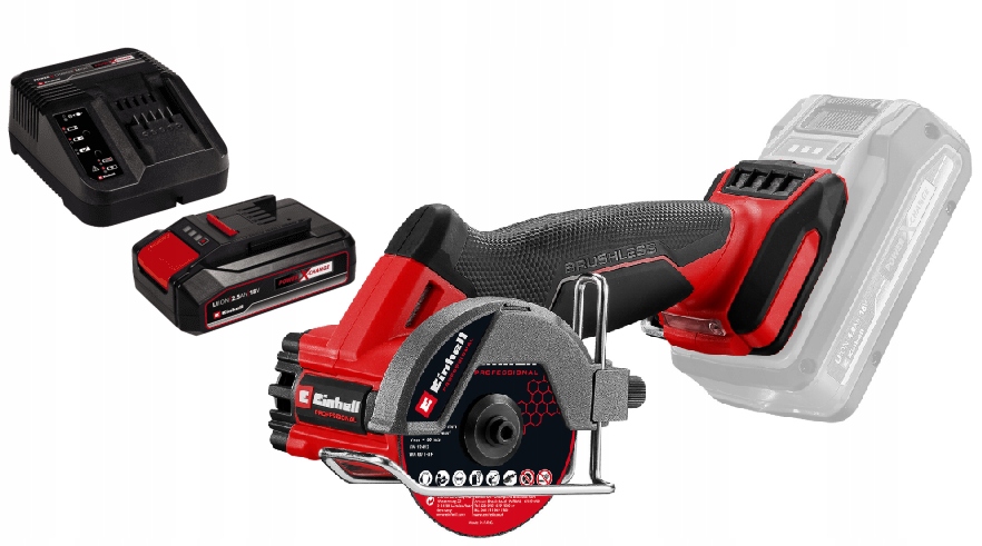 Einhell Aku Řezačka Tp-co 18/76-C Li Bl Komplet Akumulátor 2,5AH