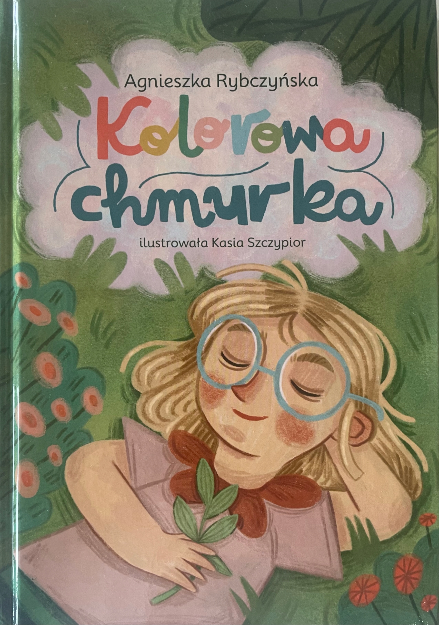 Książka dla dzieci - Kolorowa chmurka.