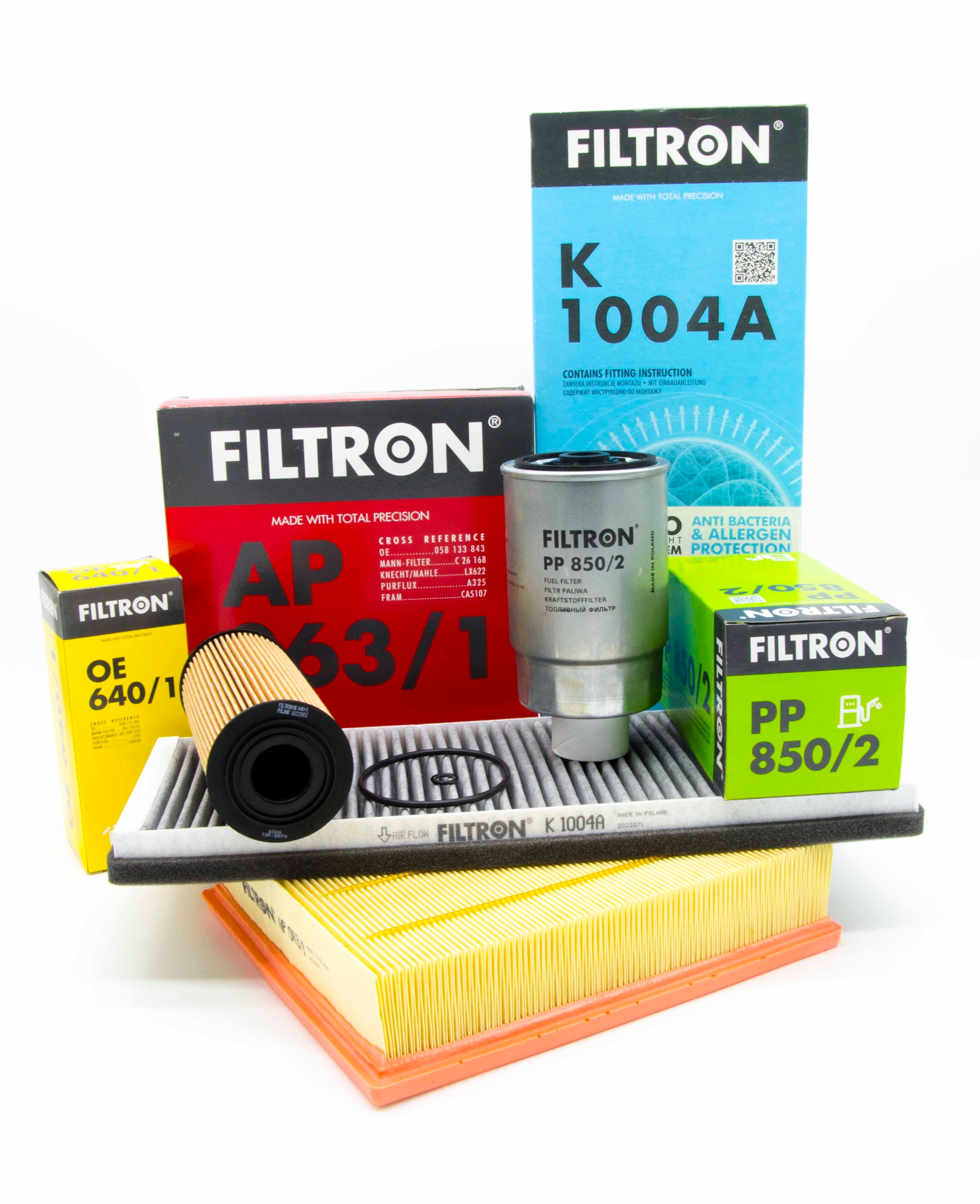 

Zestaw Filtrów Audi A4 B5 1.9 Tdi Ajm Atj Filtron