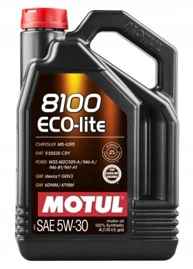 Motorový olej Motul 8100 Eco-Lite 5W-30, 4 L
