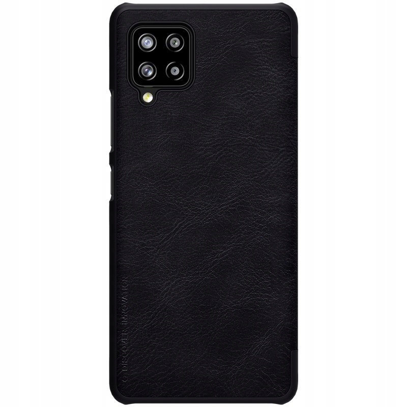 Nillkin Qin skórzana kabura etui Samsung Galaxy A42 5G czarny Nillkin