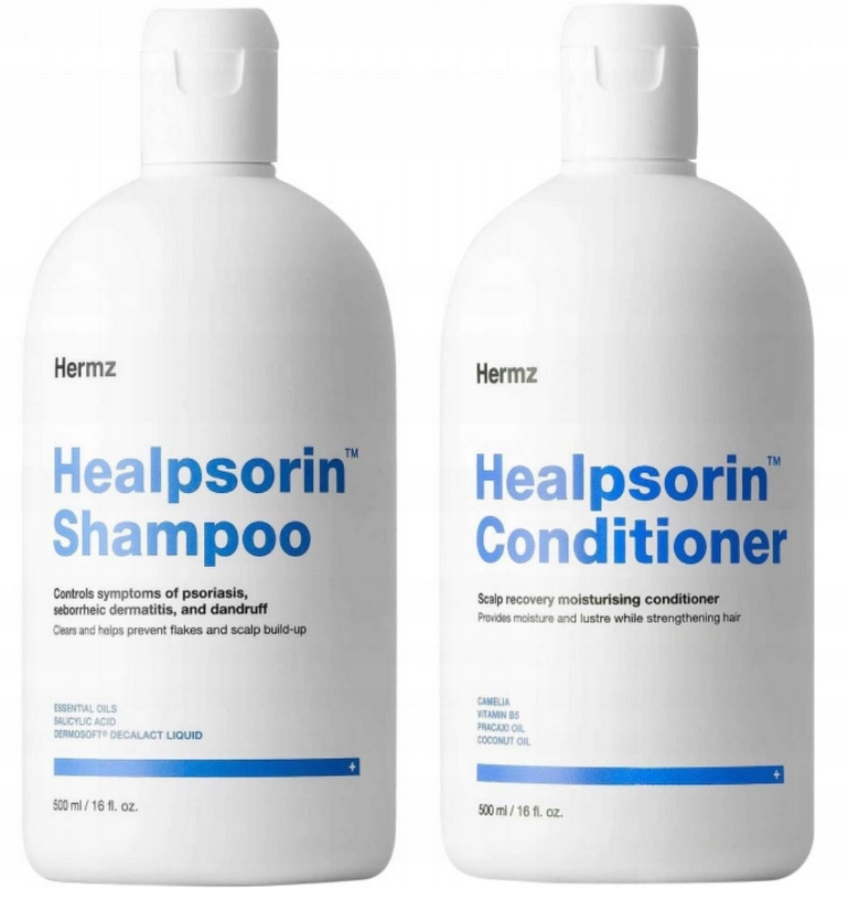 

Hermz Healpsorin Zestaw Szampon+Odżywka do włosów