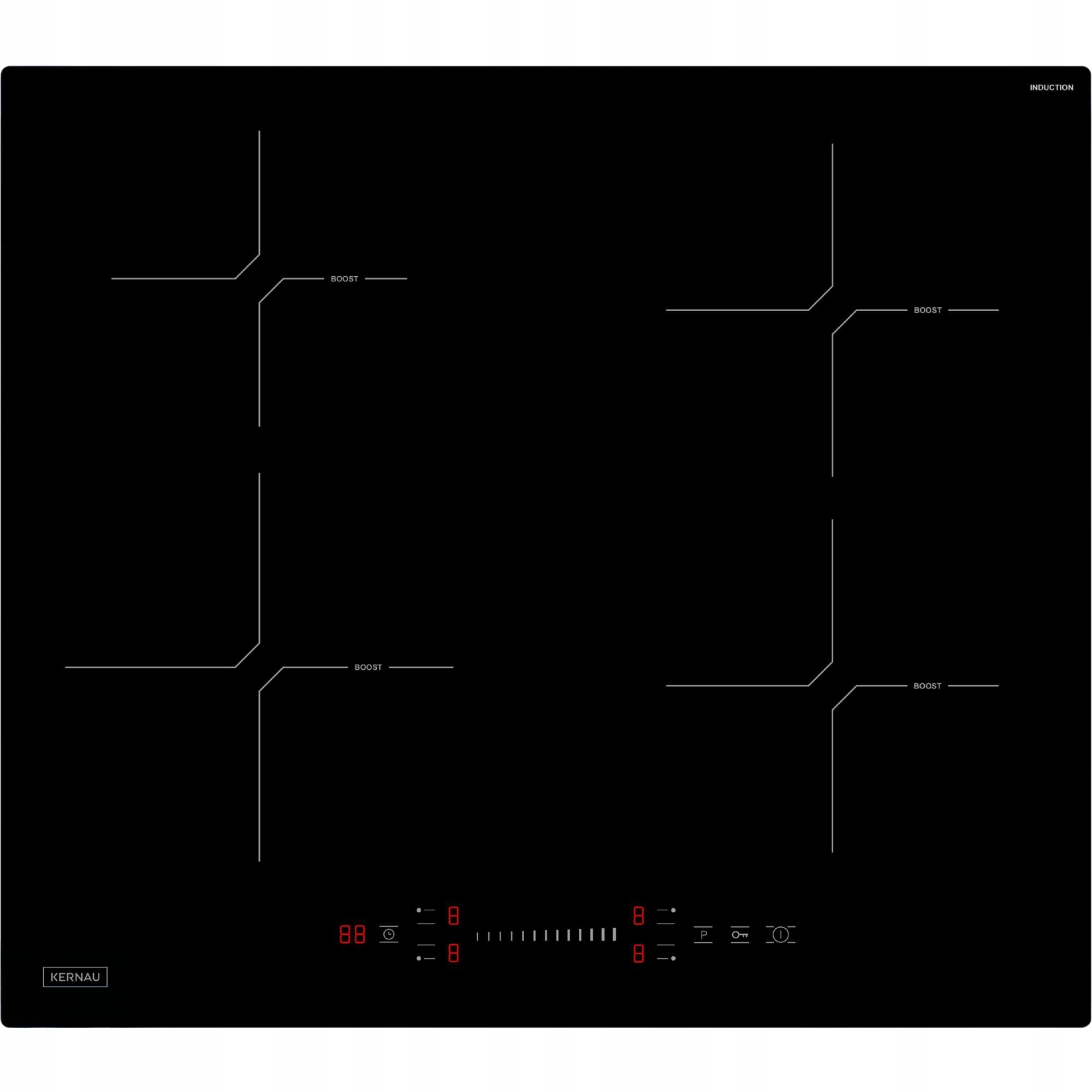 Płyta indukcyjna Kernau Kih 6417-4B