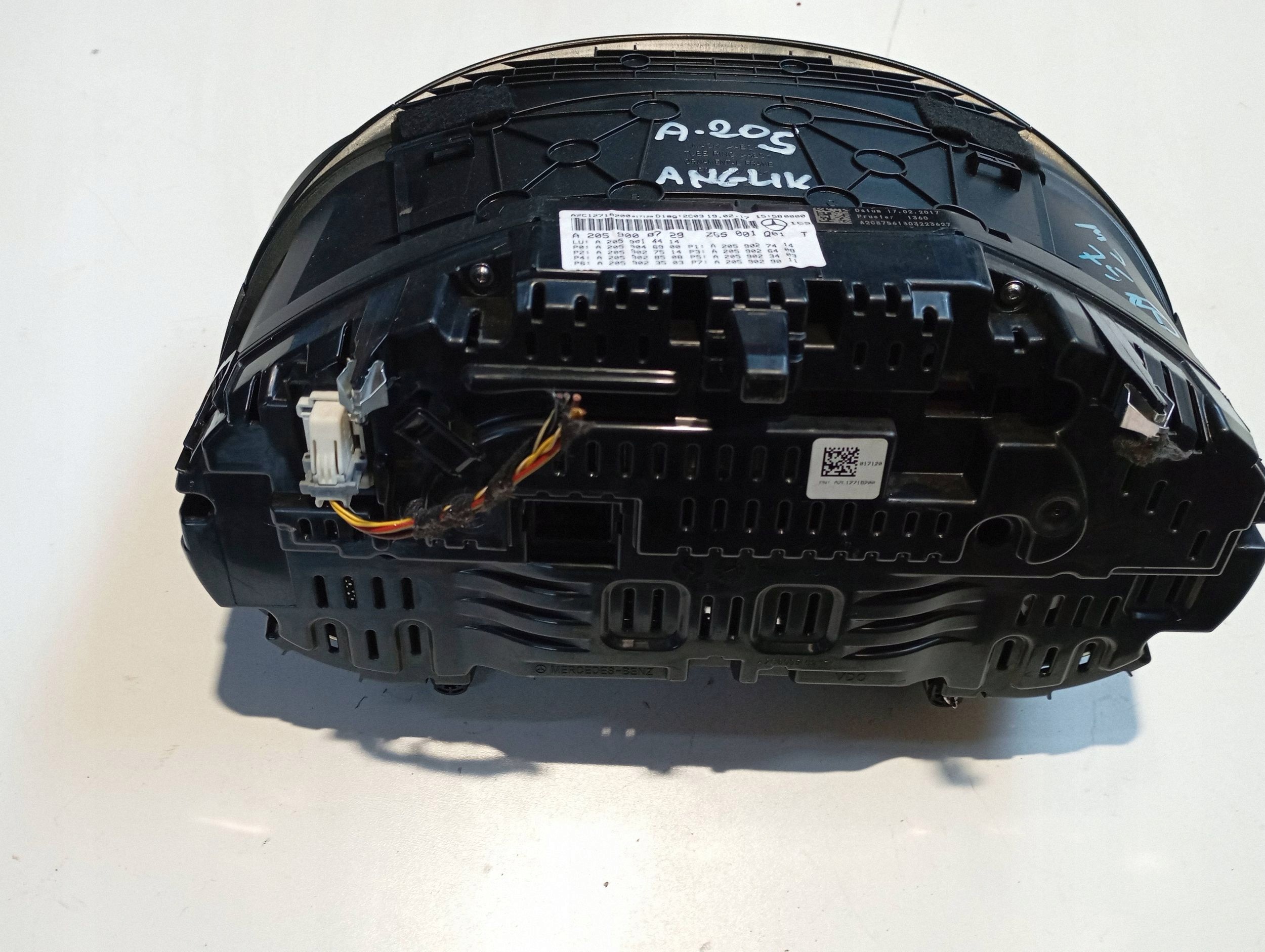 dials MERCEDES C class W205 A2059008729