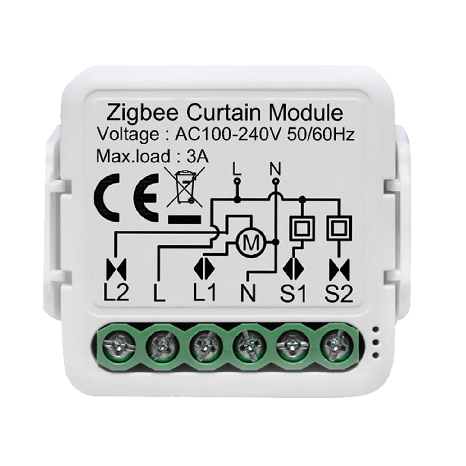 

Sterownik rolet Zigbee Tuya z procentową regulacją