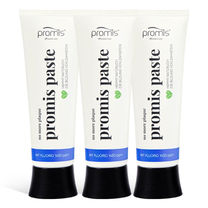 3 X Promis Pasta Do Zębów Z Fluorem Na Płytkę Nazębną