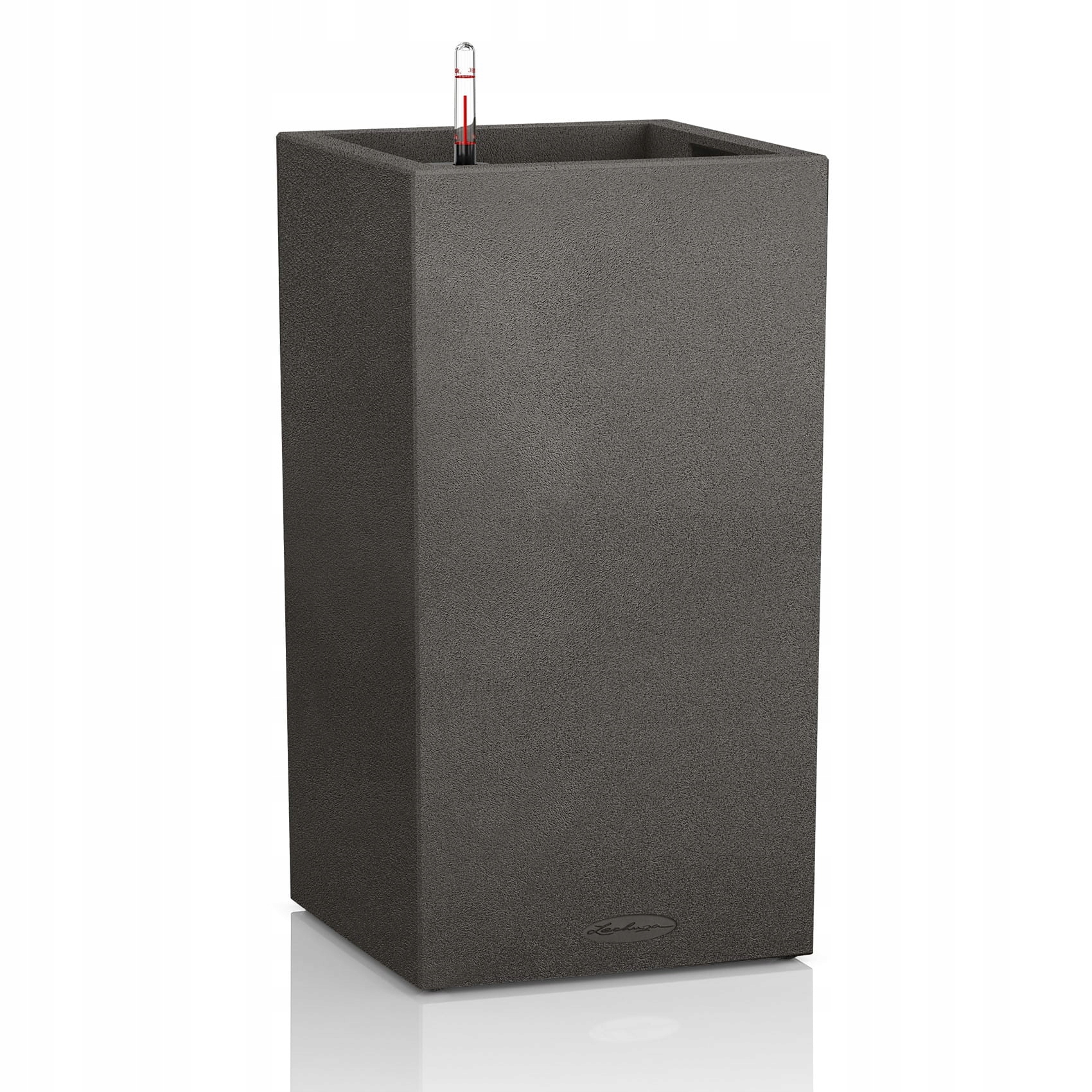 Donica Canto Stone 30 kolumna czarn grafit Lechuza