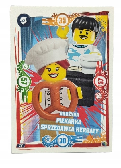 Karta Lego Ninjago Seria 9 Numer 078