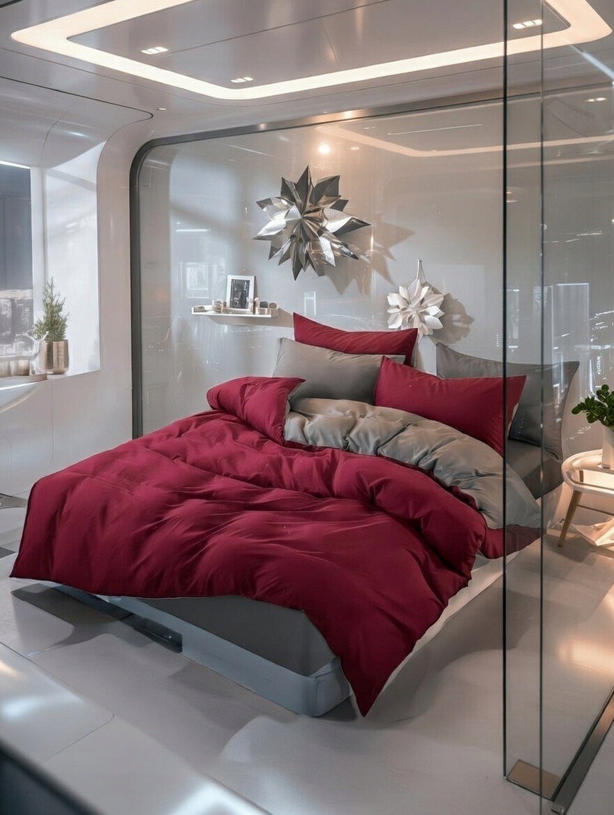 Pościel Dwustronna 200X220 Bawełna z prześcieradłem 100% satyna bawełniana