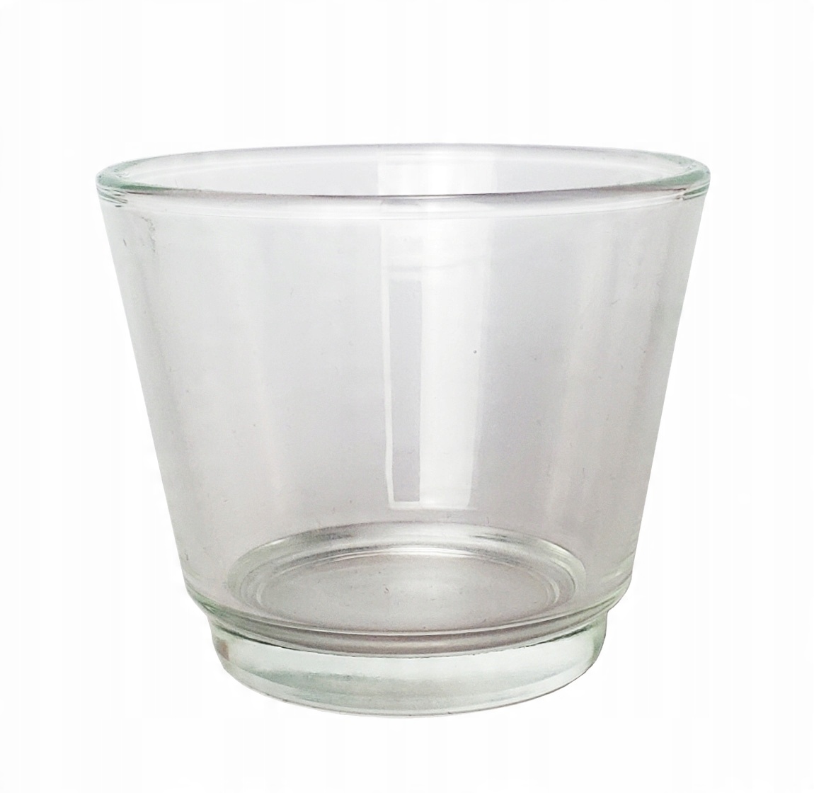 

Świecznik tealight szklany foremka do świec 100 ml