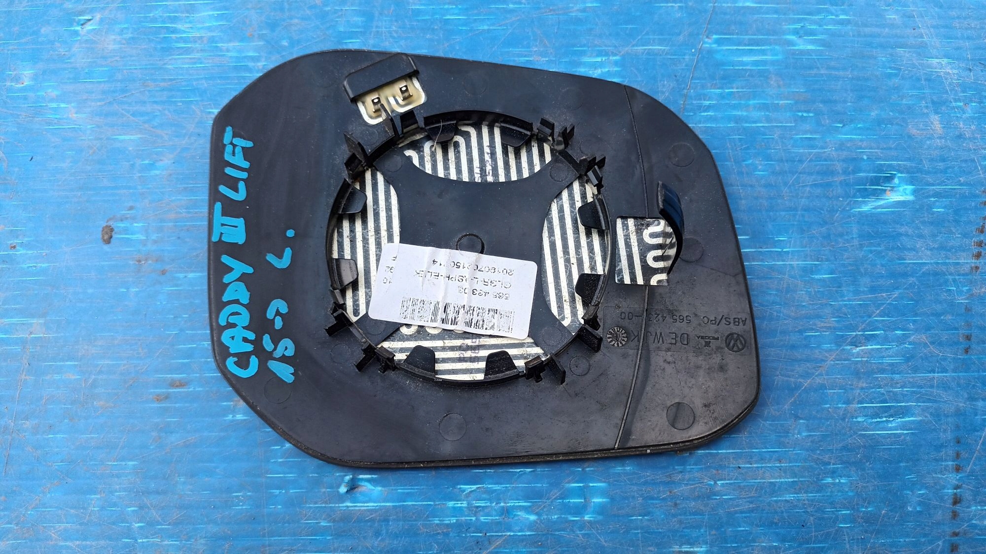 left WKLAD mirrors VW CADDY III 2015-> 565423-00 565433-03