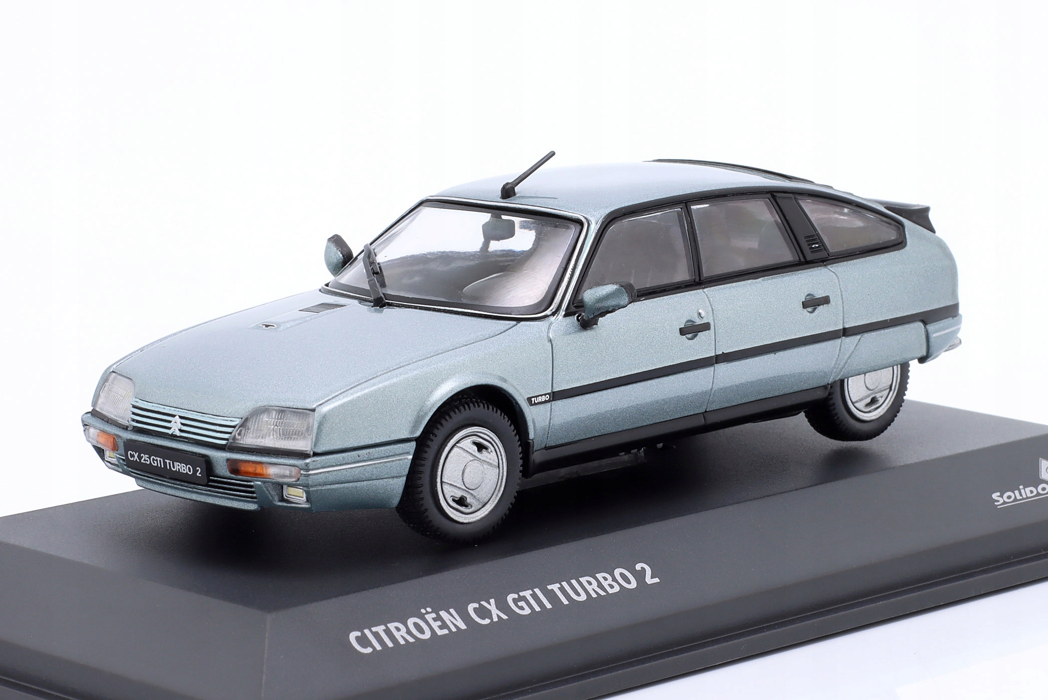 Citroen CX GTi Turbo II 2 2.5l 1988 Romantic Blue Solido 1:43 1/43 S4311704