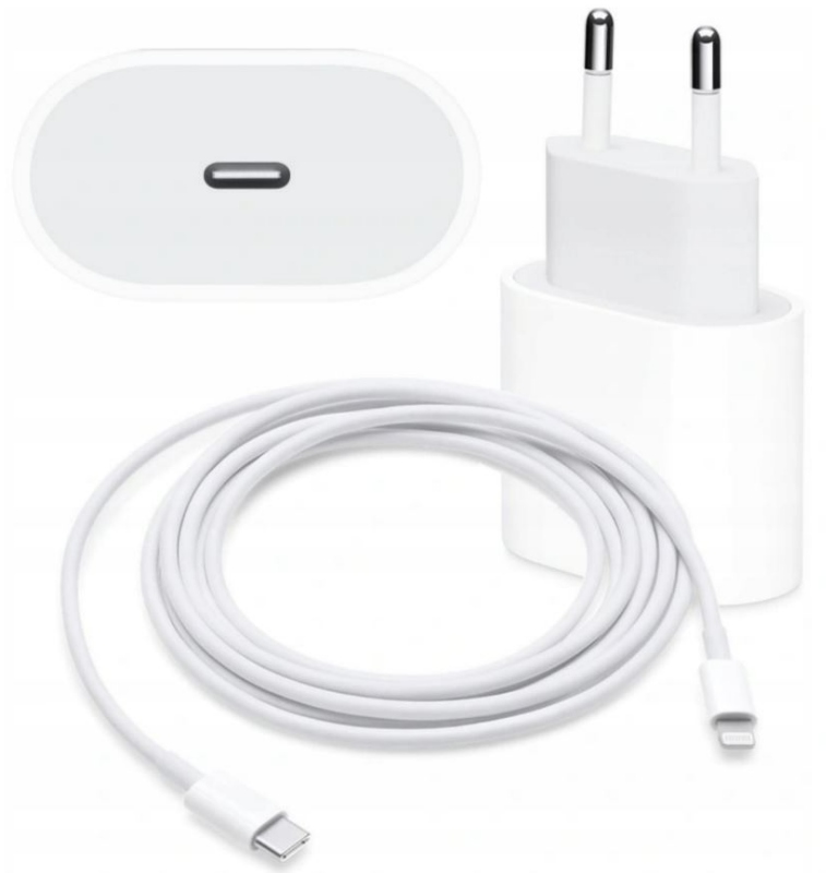 

Szybka Ładowarka 20W Kabel 2M Usb C Do Iphone Bo
