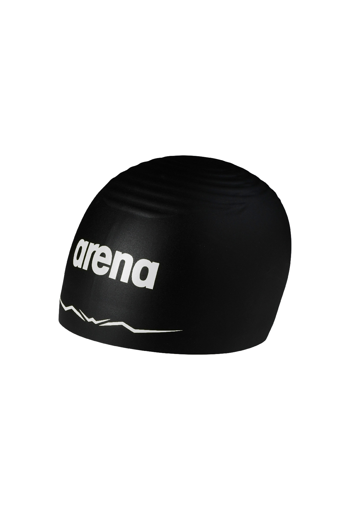 Startovací čepice pro závodníky, plavecká, silikonová, černá Arena Wave Cap XL
