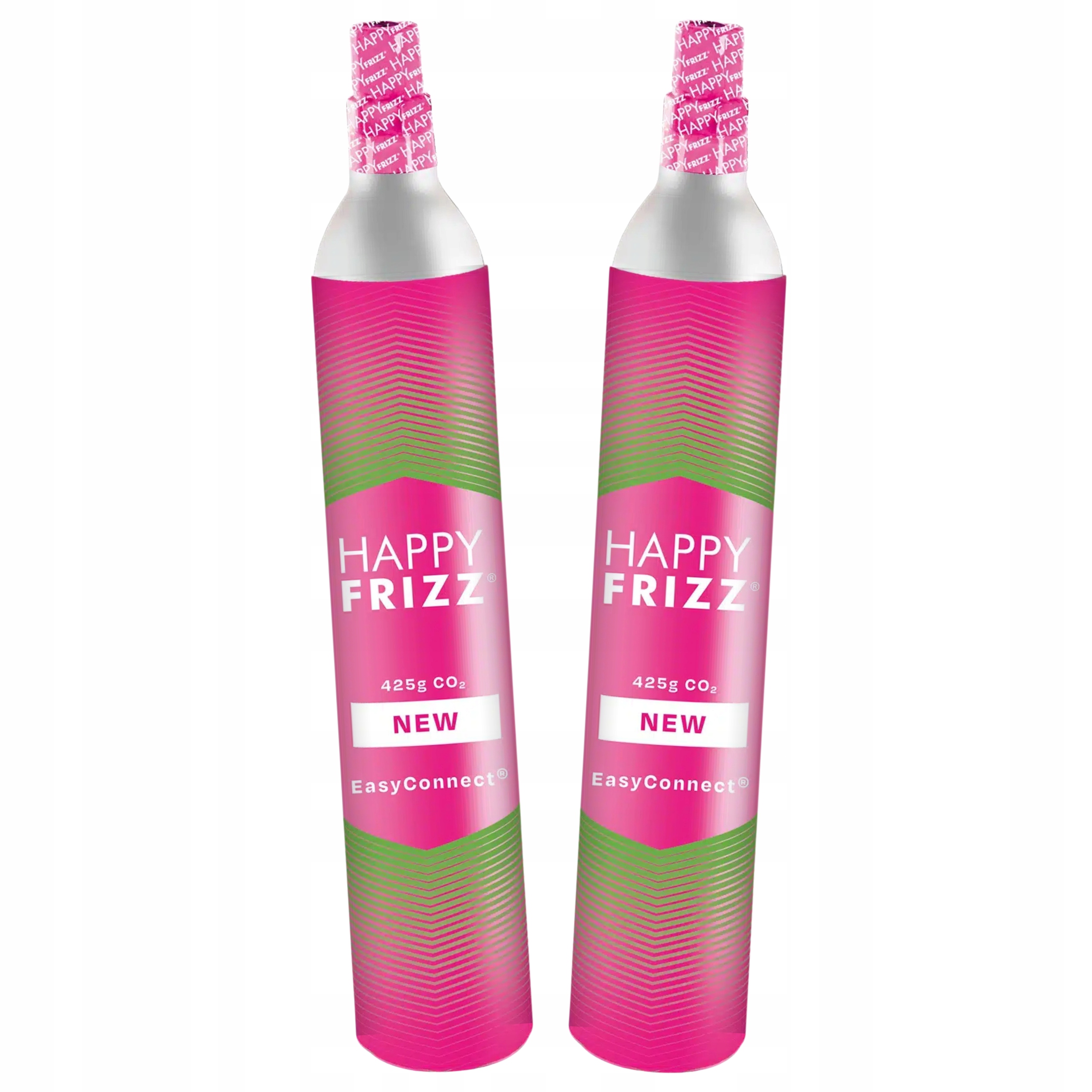 2x plynová bombička pro SodaStream Quick Connect Qc Happy Frizz 425 g.
