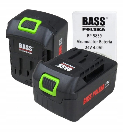 Akumulator Bateria 4 Ah Do Narzędzi 24 V Kosiarka Piła Dmuchawa Bass Poslka