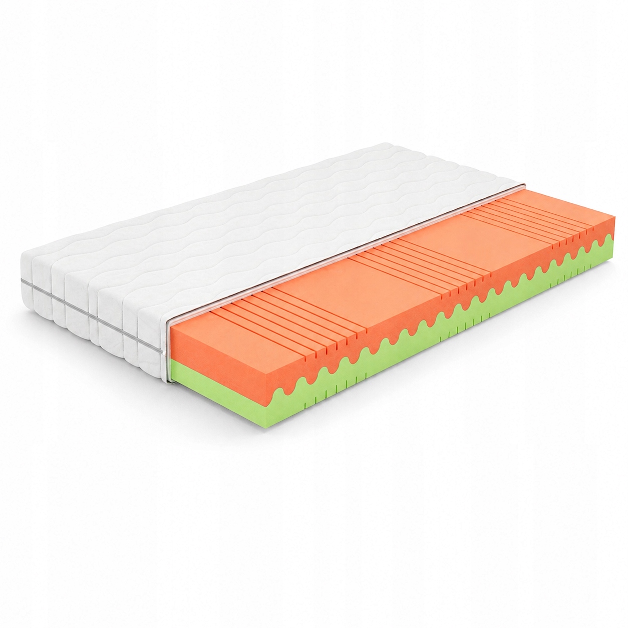 Matrace 7 Zón 120x200 Profilovaná pro mládež Fala