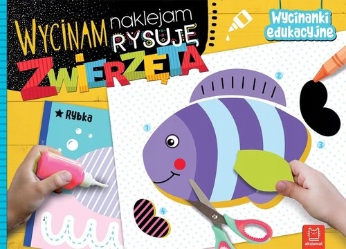 

Zwierzęta. Wycinam, naklejam, rysuję. Wycinanki ed