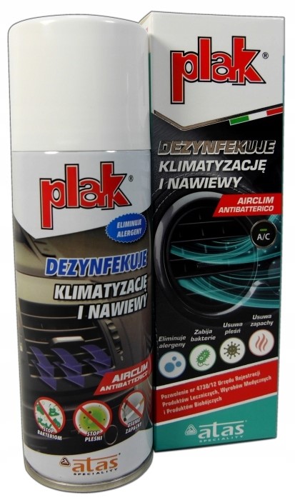 

Plak Airclim Dezynfekcja klimatyzacji i nawiewów