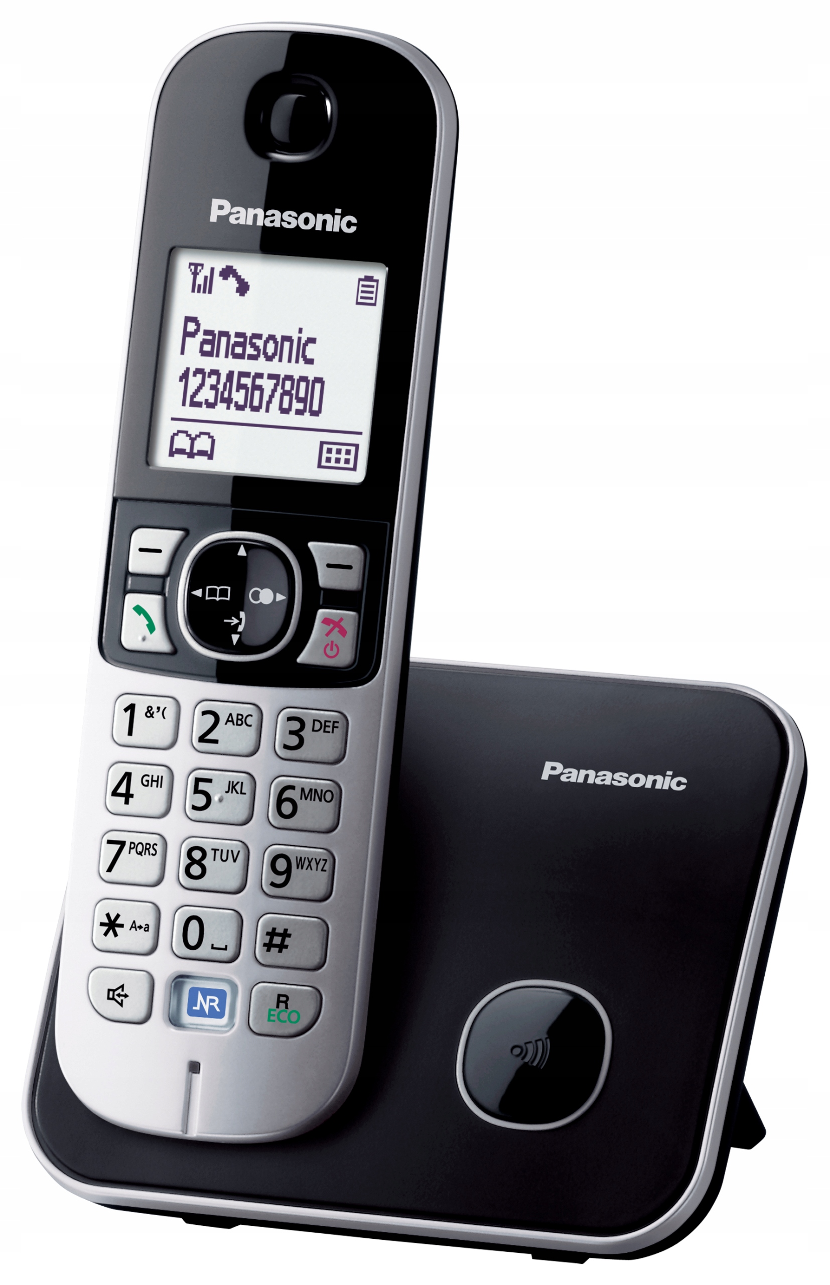 Panasonic KX-TG6811 Pdb czarny [telefon bezprzewodowy]