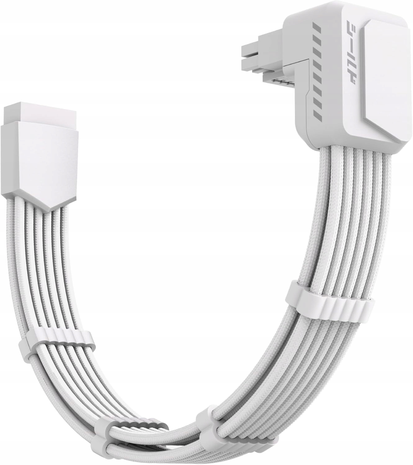 Przedłużacz przewód kątowy 90 stopni 12VHPWR Std 12+4 Pin 16 Awg Ezdiy-fab