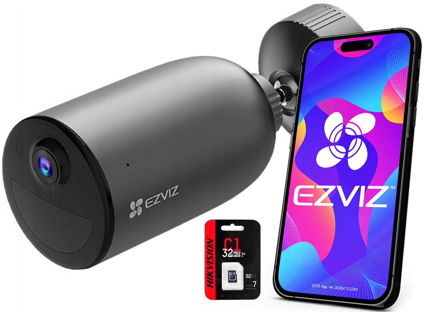 Vonkajšia WiFi kamera EB3 4G 3Mpx Lte Akumulátor Detekcia Ai karta 32Gb