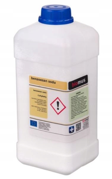 

Benzoesan sodu czysty 1kg Biomus