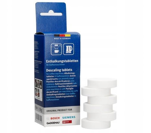 BOSCH tabletki do odkamieniania ekspresu TZ60002