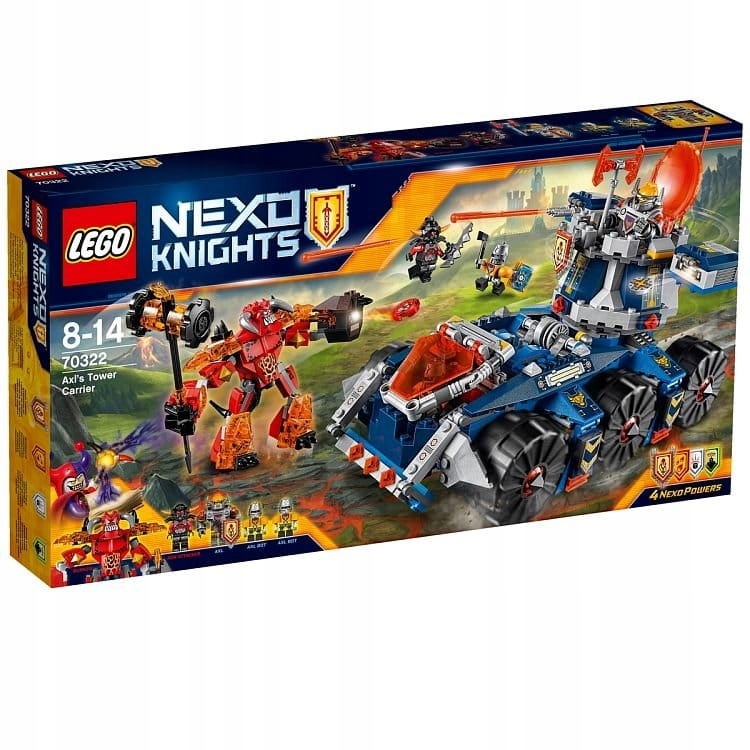 LEGO NEXO KNIGHTS 70322 POJAZD AXLA