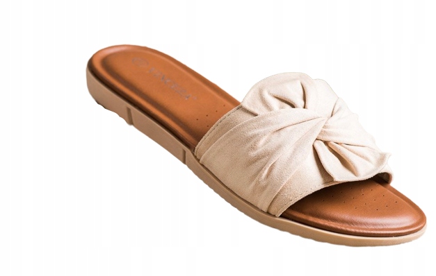 

Zamszowe Klapki Vinceza r.37