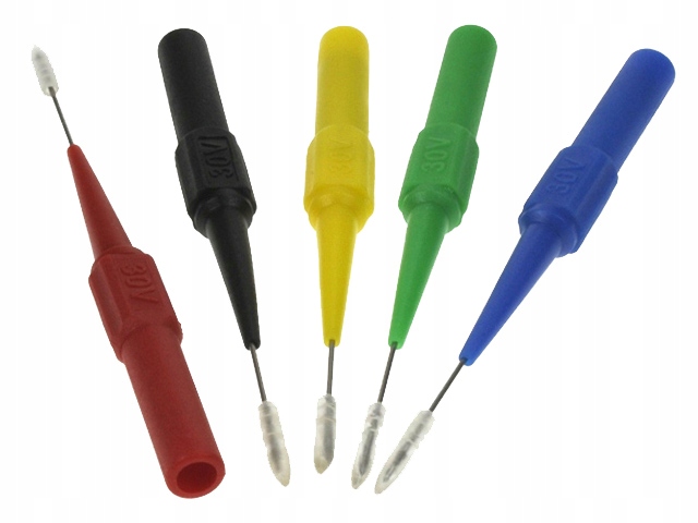 Sonda probiercza gniazdo 4mm igła 1,0mm; AMS160/GN Kod producenta AMS160GN