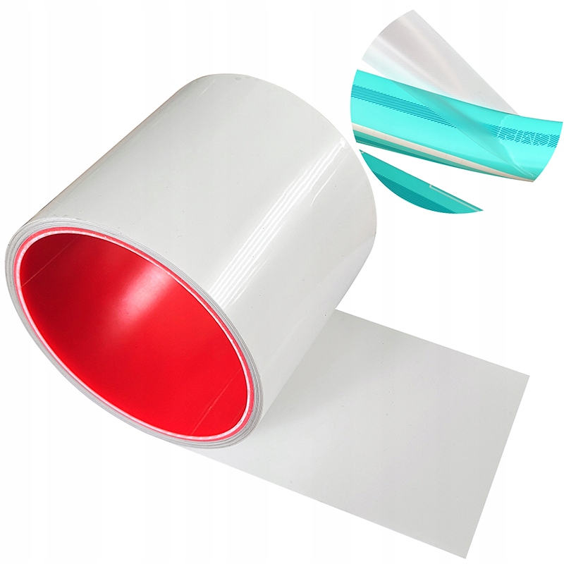 Matowa TAŚMA FOLIA na ROWER Ochronna Satyna 2x100