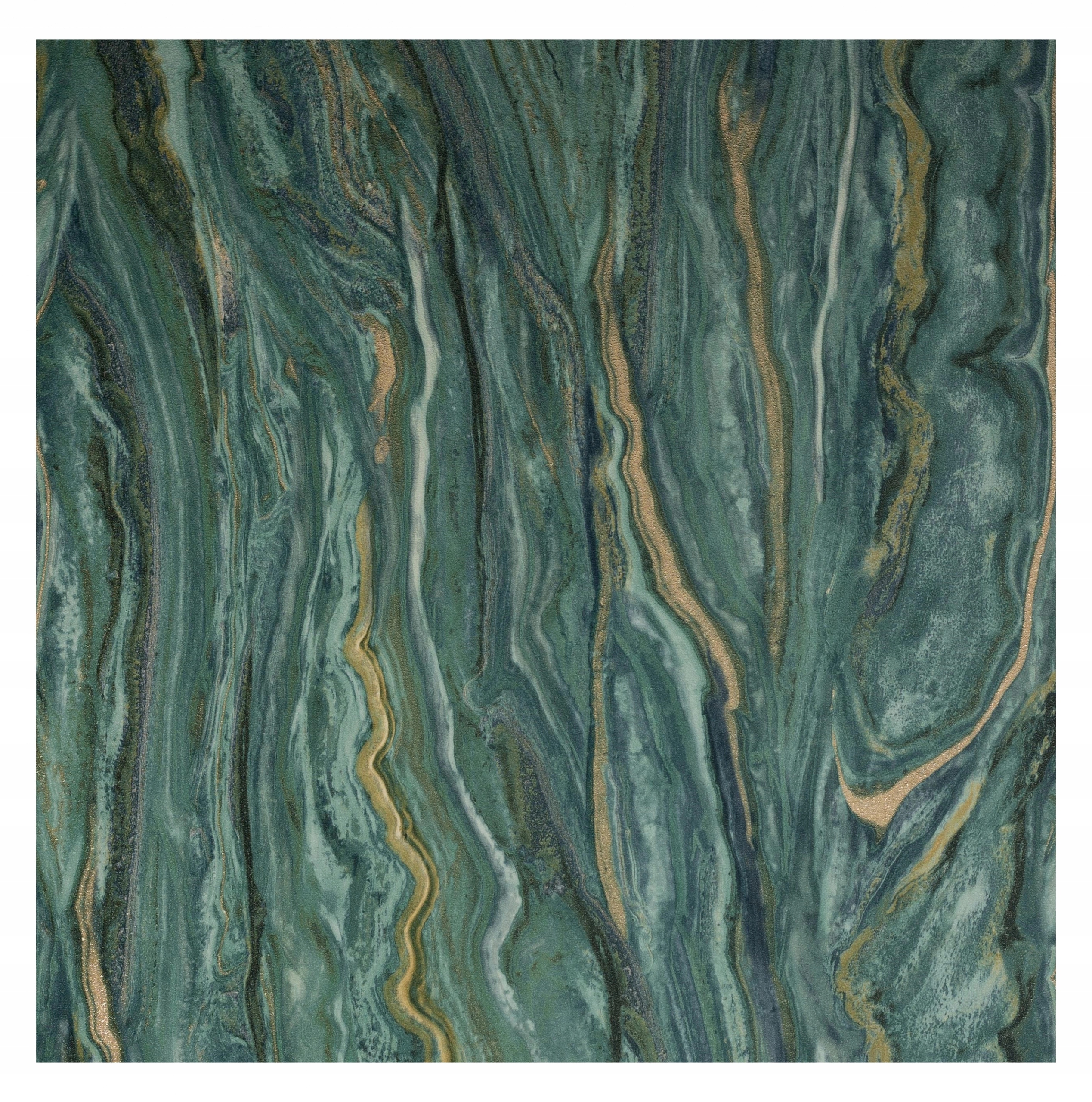 

Tapeta na ścianę marmur zieleń winylowa nowoczesna