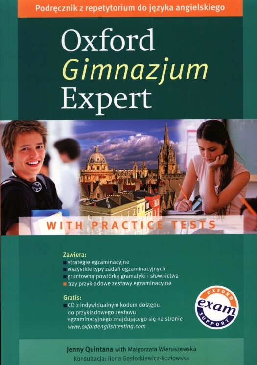 Oxford Gimnazjum Expert With Practice tests