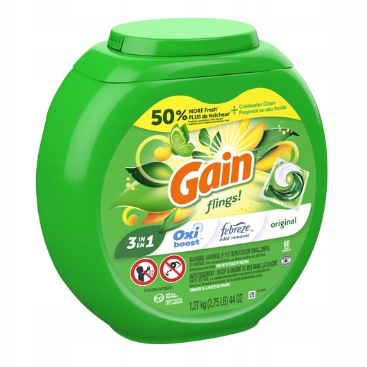 Levně Gain Flings Original 60 ks Kapsle gelové