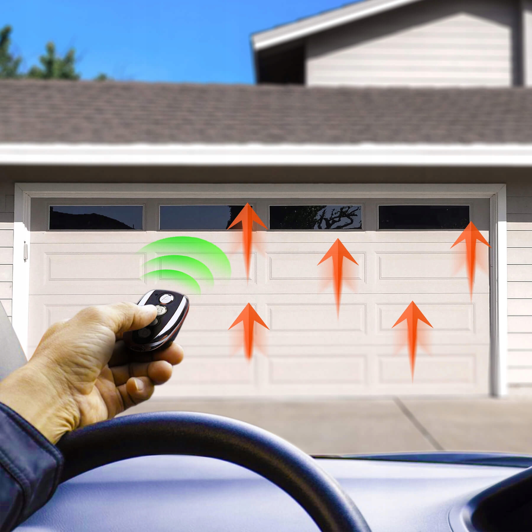 PILOT SAMOKOPIUJĄCY DO BRAMY ALARMU UNIWERSALNY Częstotliwość 433.92 MHz