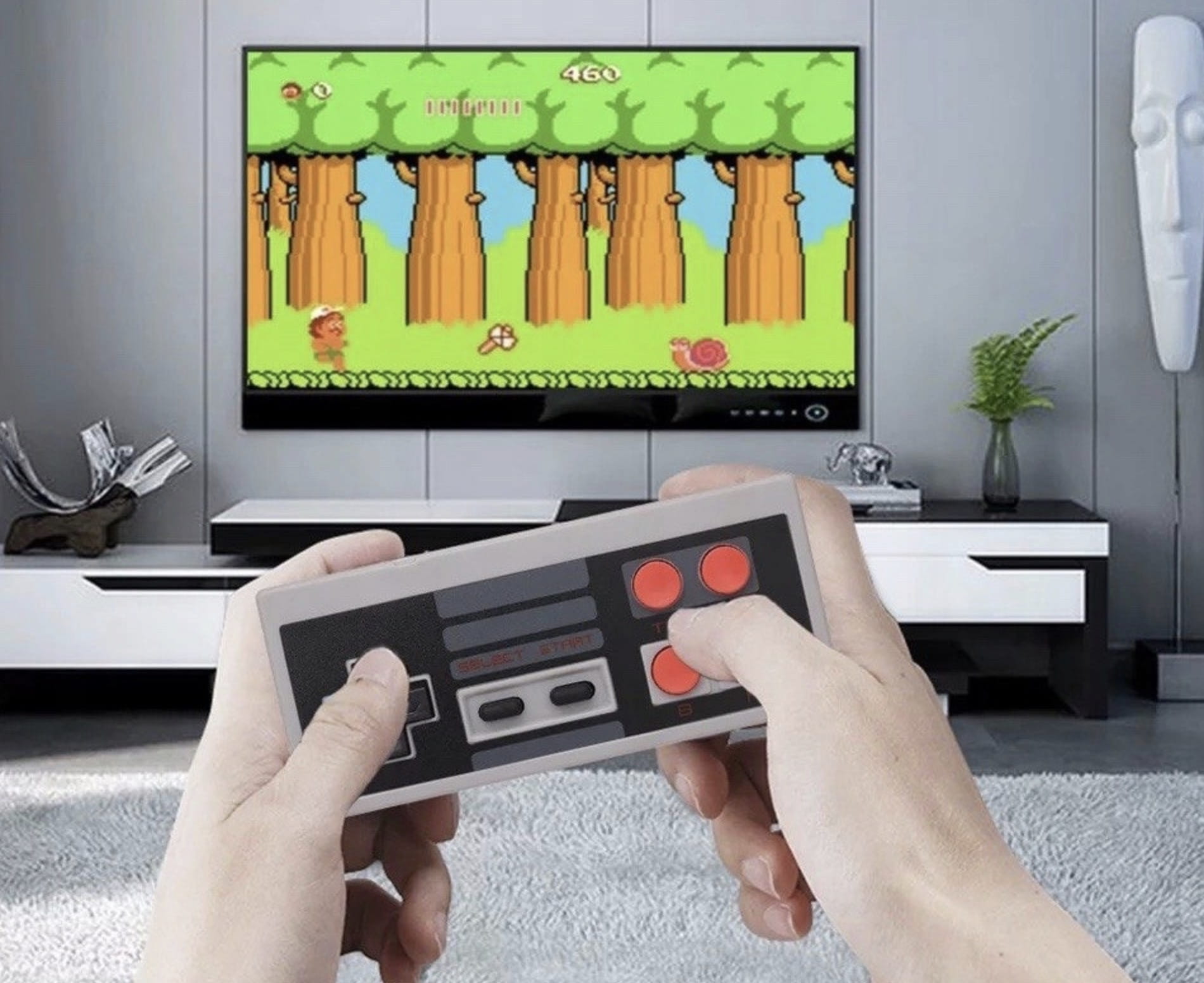 TELEWIZYJNA GRA KONSOLA RETRO TV AV 2 PAD 620 GIER Platforma Pegasus