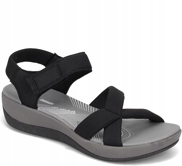 Clarks Arla Dámské Sandály Černé 37 1/2