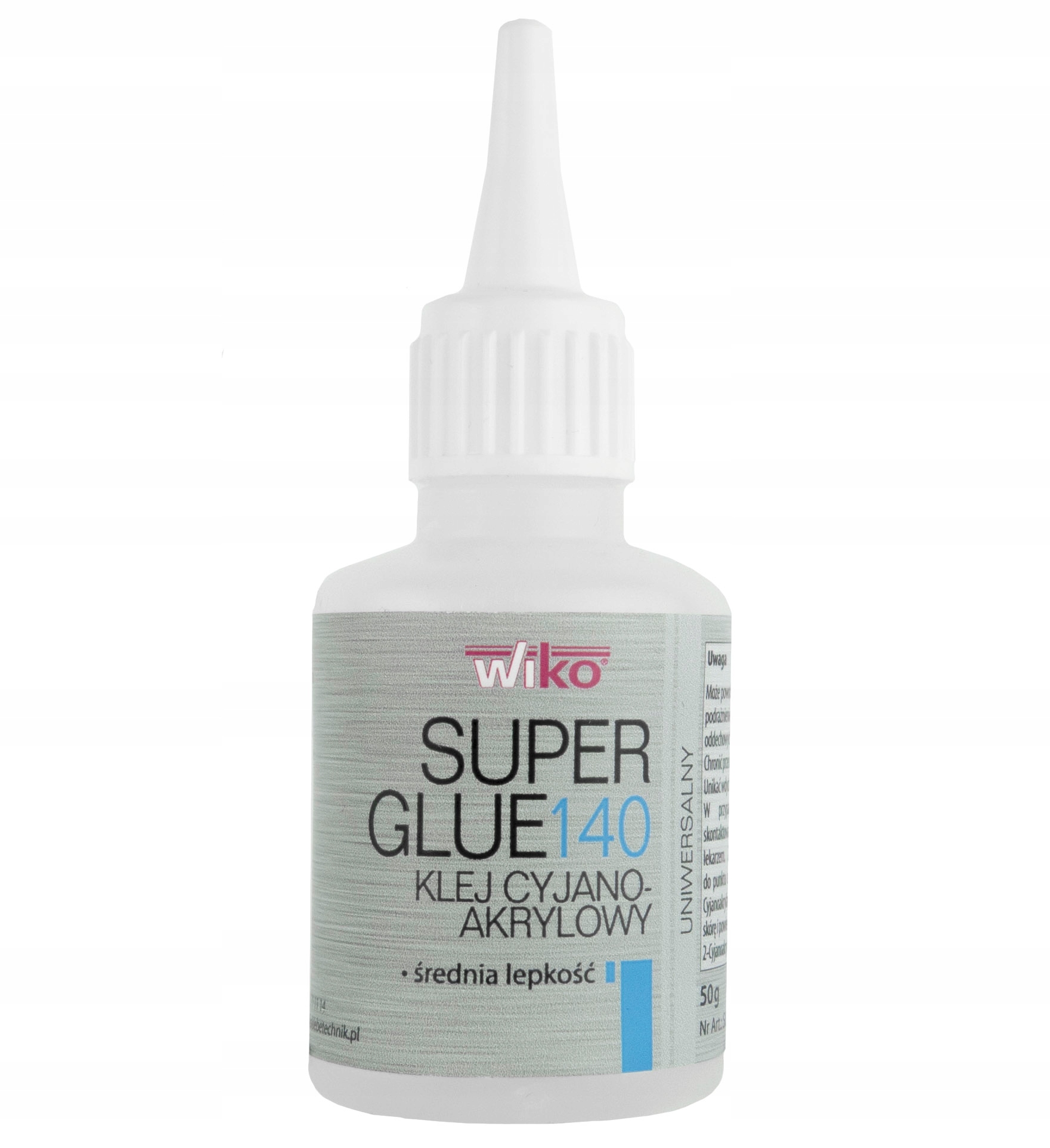 

Glue rzadki klej Cyjanoakrylowy Wiko 140 50g