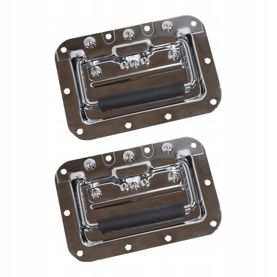 Sada Dvou Skládacích Držáků|podomítkový Podnos| Pružina| Stříbrná